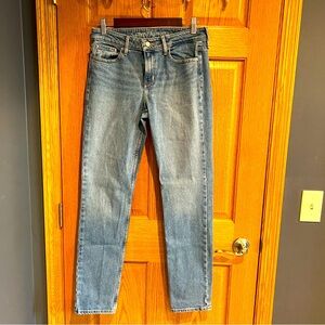 Calvin Klein high rise skinny mom jeans